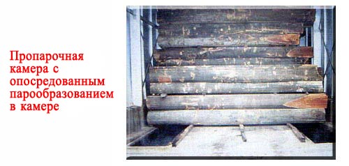 Dämpfkammer (indirekt) mit Dampferzeugung in der Kammer